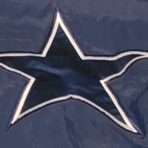 Vintage Cowboys NFL Team Winter Jacket with hoodie - Picture 1 of 9